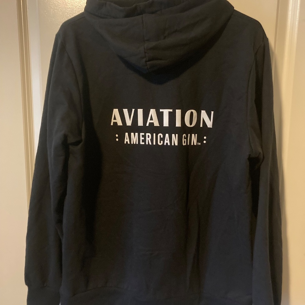 Aviation Gin Black Hoodie